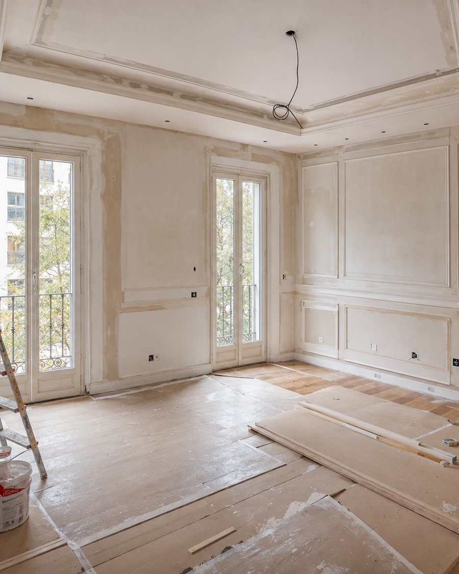 Santa Engracia 56 — obra en curso